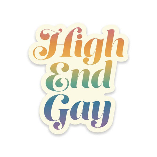 Sticker - High End Gay