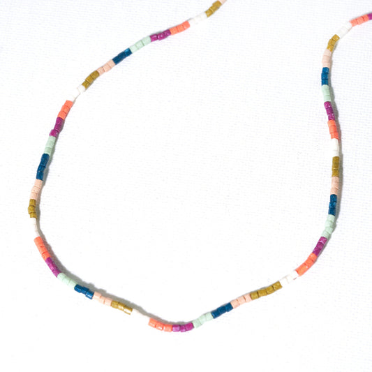 Everly Necklace - Rainbow