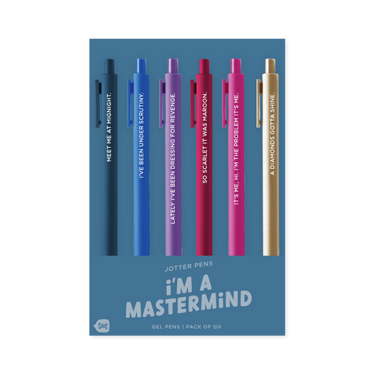 Jotter Set - I'm a Mastermind