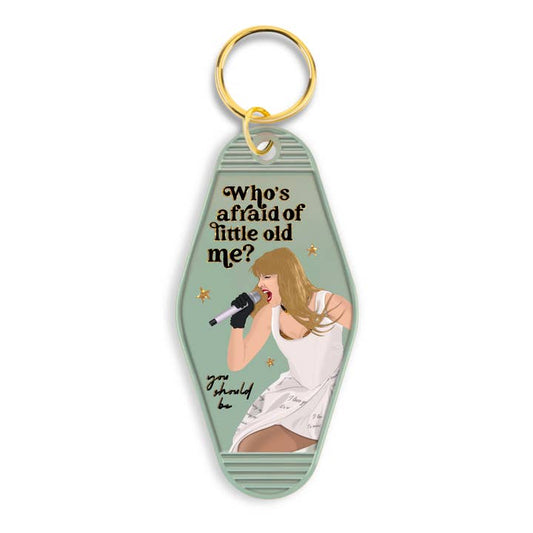 Keychain - Taylor Swift Who's Afraid of Little Ol Me?