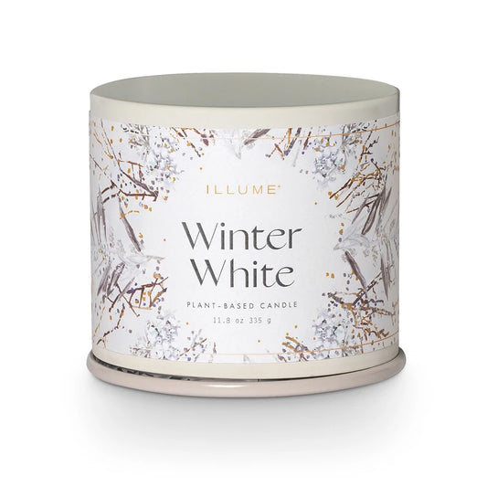Winter White Large Tin