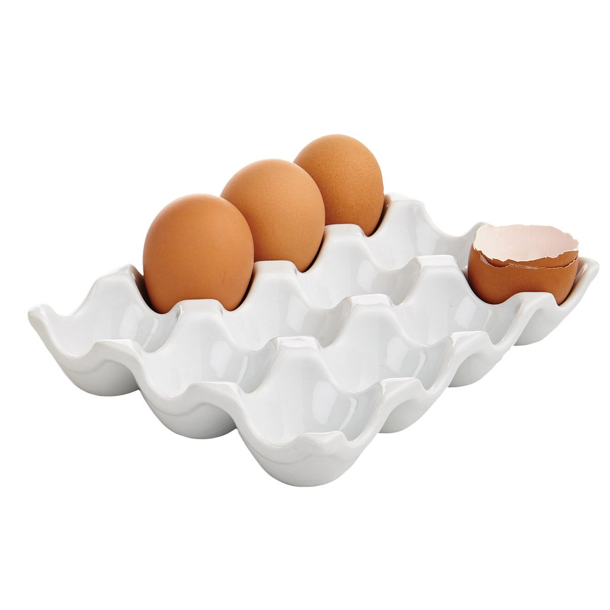 Porcelain Egg Tray