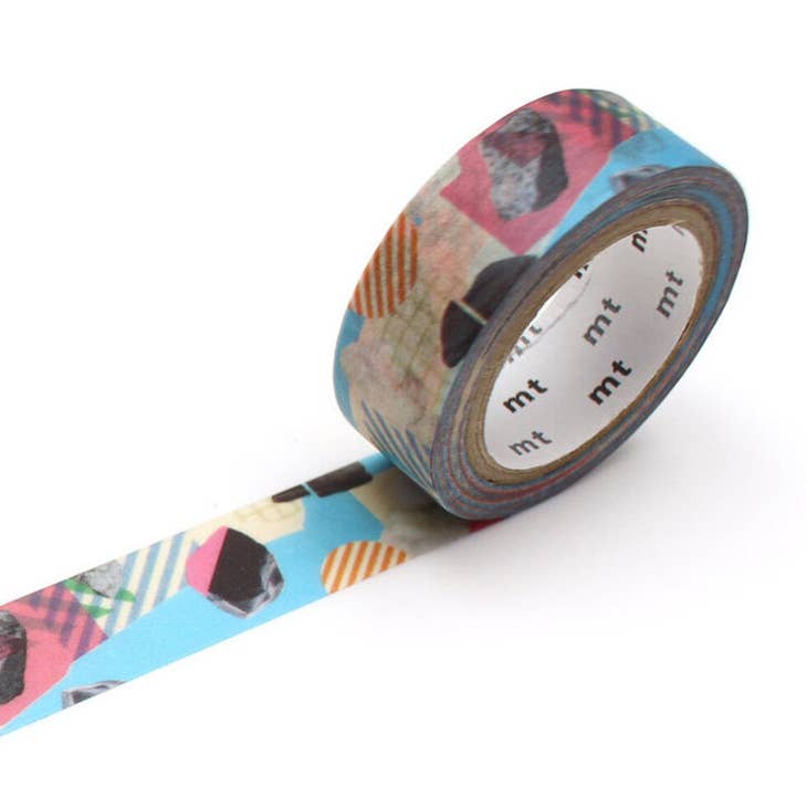 Washi Tape - Stone Collage