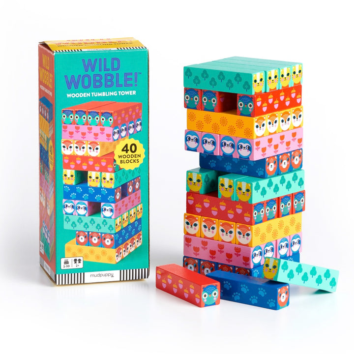 Wild Wobble - Tumbling Tower Game