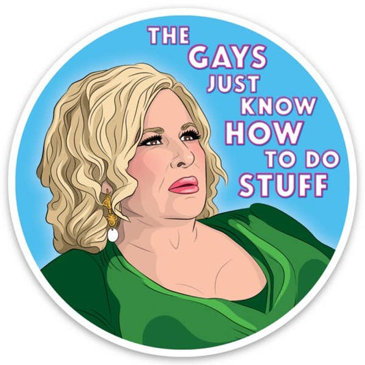 Sticker - Jennifer Coolidge Gays