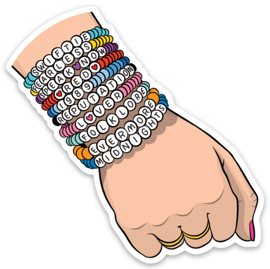 Sticker - Taylor Friendship Bracelets