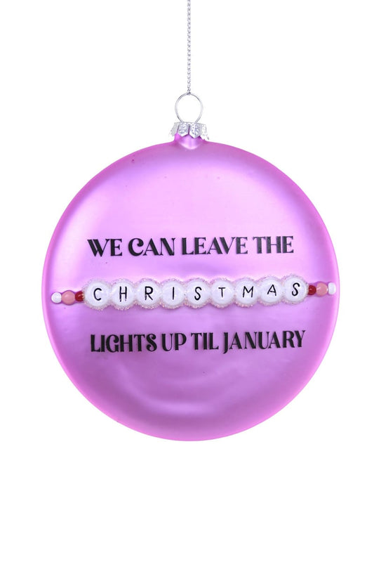 Christmas Lights Ornament (Taylor Swift)