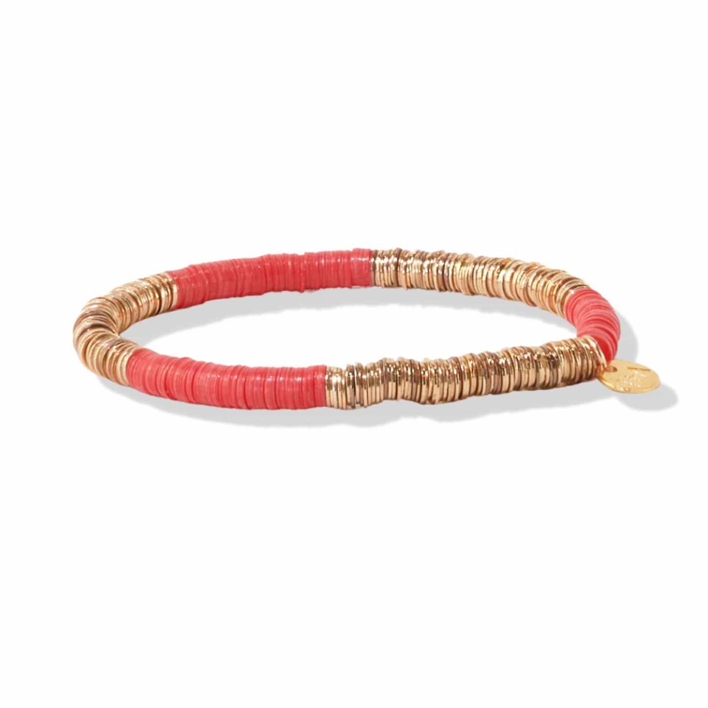 Grace Bracelet - Two Color Coral & Gold