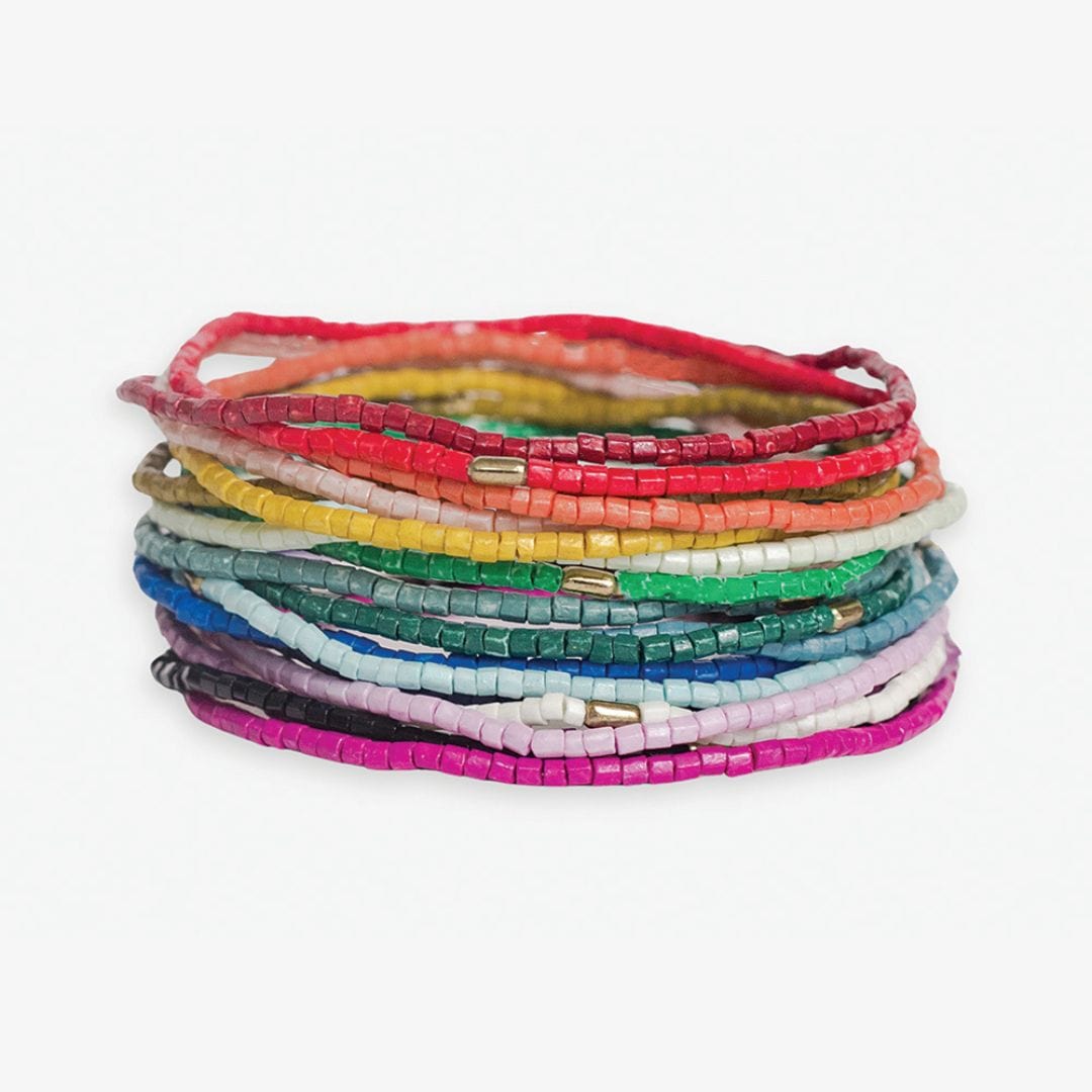 Bracelet Stack - Chelsea Rainbow Luxe