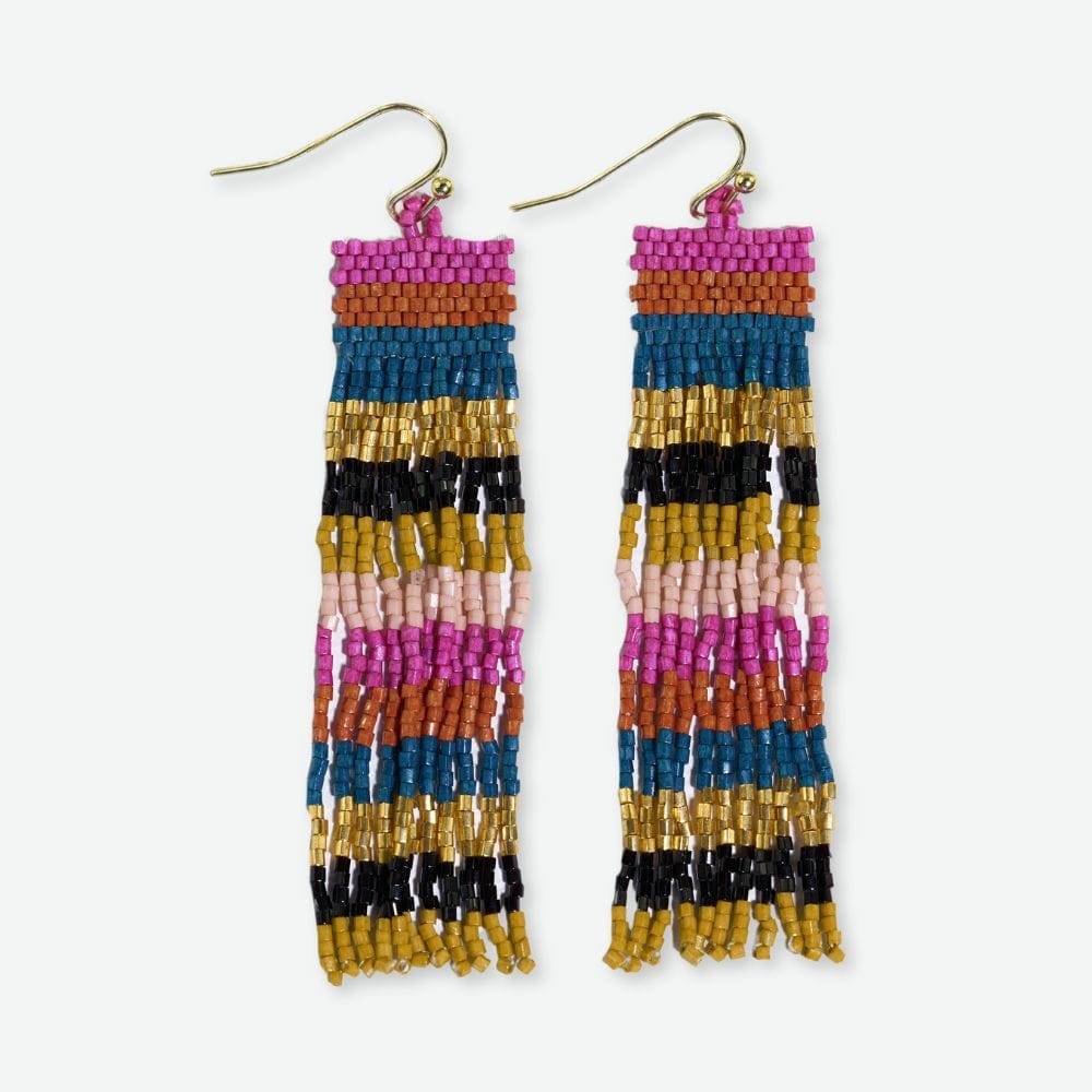 Billie Earrings - Jewel Tone