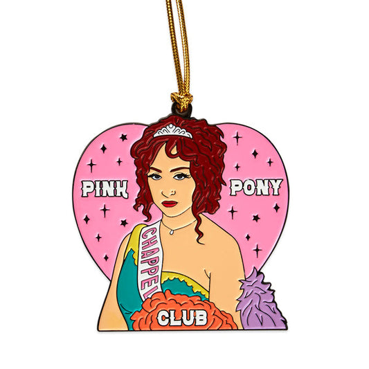 Chappell Pink Pony Club Enamel Ornament