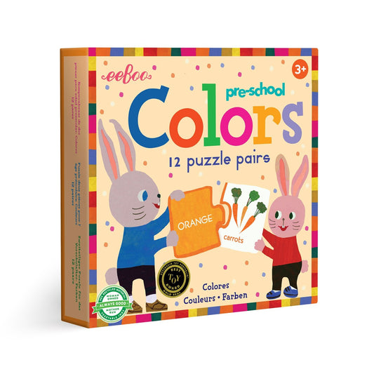 Colors Puzzle Pairs - Pre-school