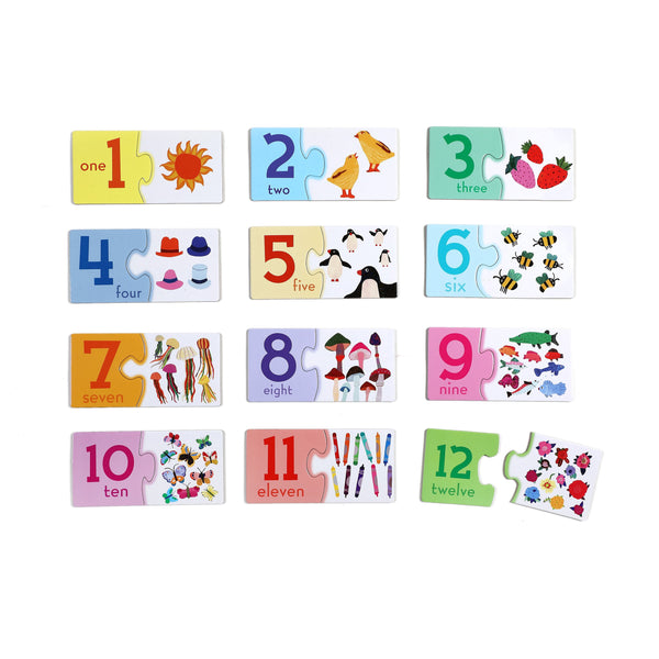 Numbers Puzzle Pairs - Pre-school