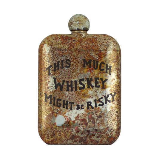 Flask - Risky Whiskey