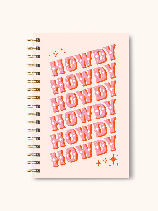 Howdy Spiral Notebook
