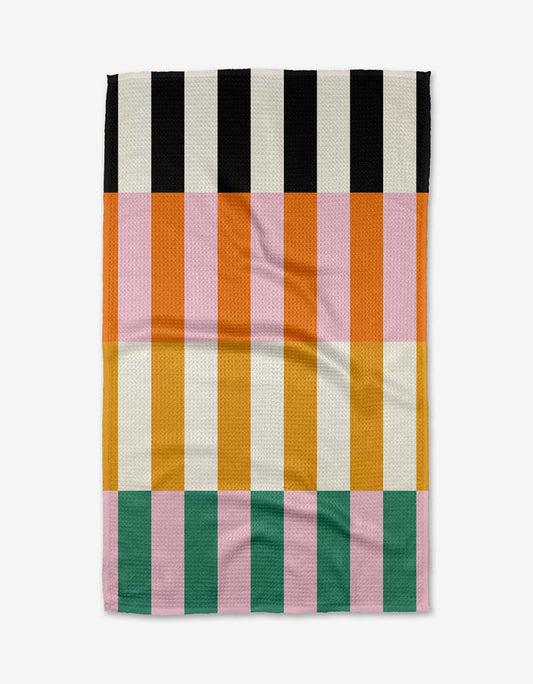 Stacked Stripes Kitchen Towel