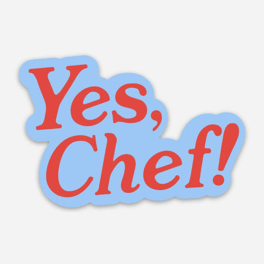 Sticker - Yes, Chef