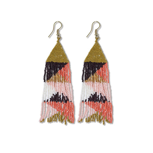 Brittany Earrings - Mixed Triangles Jaipur
