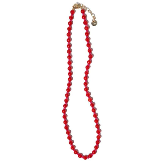 Drew Necklace - Red