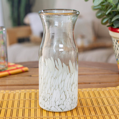 White Strokes Carafe