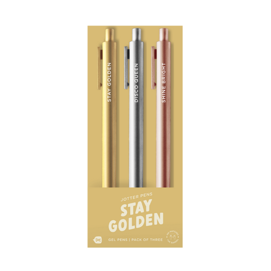 Jotter Set - Stay Golden