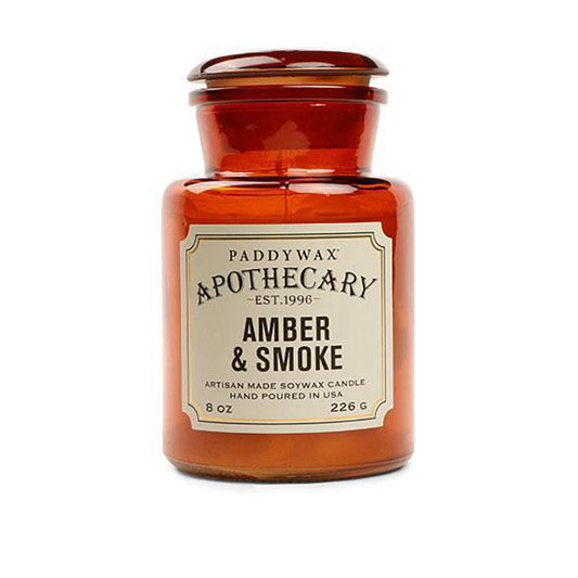 Amber & Smoke Apothecary Candle